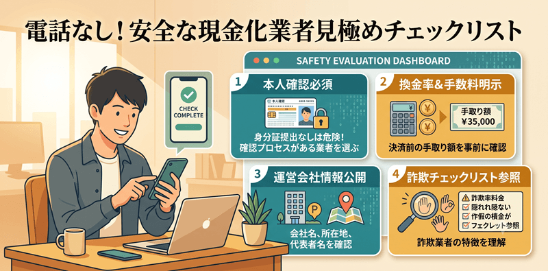 現金化業者の見極め方