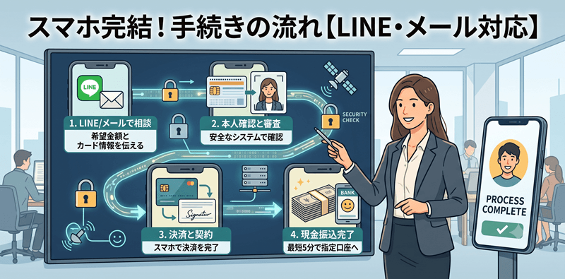 手続きの流れ